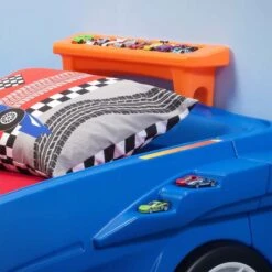 Step2 Hot Wheels Toddler-To-Twin Race Car Bed - 854600 -Step2 1118104 3 1