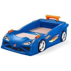 Step2 Hot Wheels Toddler-To-Twin Race Car Bed - 854600