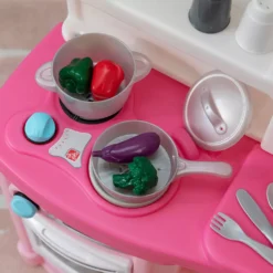 Step2 Fun With Friends Kitchen - Pink -Step2 4518657 ALT4