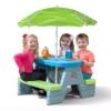 Step2 Sun & Shade Picnic Table & Umbrella Set