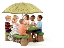 Step2 Naturally Playful Kids Picnic Table With 60-inch Umbrella