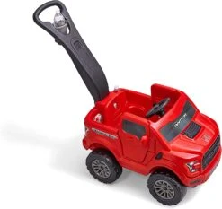 Step2 2-in-1 Ford F-150 Raptor | Kids Ride On Push Car | Red (483600) -Step2 Step2 2 in 1 Ford F 150 Raptor Kids Ride On Push Car Red 4836004