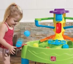 Step2 Busy Ball Play Table, 31.50 X 31.50 X 27.87″ -Step2 Step2 Busy Ball Play Table 31.50 x 31.50 x 27.877