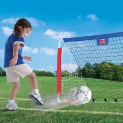 Step2 Kickback Soccer Goal And Pitch Back -Step2 Step2 Kickback Soccer Goal and Pitch Back Outdoor Toys Step2 Toycra 4