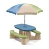 Step2 Naturally Playful Picnic Table With Umbrella