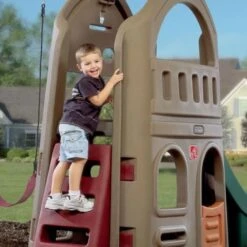 Step2 Naturally Playful Playhouse Climber & Swing Extension -Step2 Step2 Naturally Playful Playhouse Climber Swing Extension Outdoor Toys Step2 Toycra 3