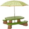 Step2 Picnic Table With Umbrella (Bright)