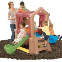 Step2 Play Up Double Slide Climber -Step2 Step2 Play Up Double Slide Climber Outdoor Toys Step2 Toycra 3