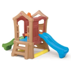 Step2 Play Up Double Slide Climber, Toddlers -Step2 Step2 Play Up Double Slide Climber Toddlers
