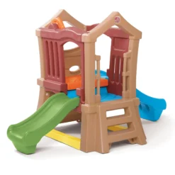 Step2 Play Up Double Slide Climber, Toddlers -Step2 Step2 Play Up Double Slide Climber Toddlers1