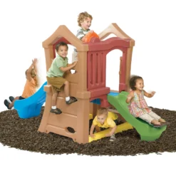 Step2 Play Up Double Slide Climber, Toddlers -Step2 Step2 Play Up Double Slide Climber Toddlers3