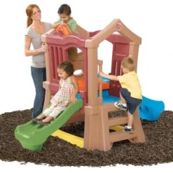 Step2 Play Up Double Slide Climber, Toddlers -Step2 Step2 Play Up Double Slide Climber Toddlers5