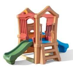 Step2 Play Up Double Slide Climber, Toddlers -Step2 Step2 Play Up Double Slide Climber Toddlers8