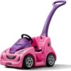 Step2 Push Around Buggy GT, Pink – Push Car For Toddlers With Included Seat Belt, Easy Storage And Transport, Makes A Great Stroller Alternative