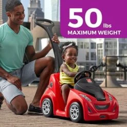 Step2 Push Around Buggy(Red) 7 Step2 Push Around Buggy(Red) -Step2 Step2 Push Around BuggyRed Ride Ons Step2 Toycra 3