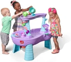 Step2 Rain Showers & Unicorns Water Table – Kids Purple Water Play Table With 13-Pc Unicorn Accessory Set -Step2 Step2 Rain Showers Unicorns Water Table – Kids Purple Water Play Table with 13 Pc Unicorn Accessory Set2