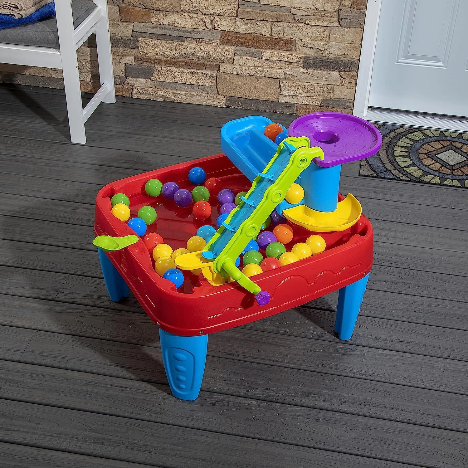 Step2 STEM Discovery -Ball Table | Wet Or Dry Water Table & Activity Table | Toddler -Ball Play Table With Play -Balls Included 5 Step2 STEM Discovery -Ball Table | Wet Or Dry Water Table & Activity Table | Toddler -Ball Play Table With Play -Balls Included - Image 5