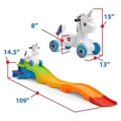 Step2 Unicorn Up & Down Roller Coaster -Step2 Step2 Unicorn Up Down Roller Coaster Outdoor Toys Step2 Toycra 6 57885b6c e8c1 4a6c 8616 b45b01317bd8