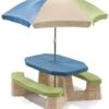 Step2-Sit & Play Picnic Table With Umbrella
