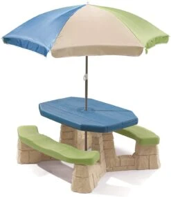 Step2-Sit & Play Picnic Table With Umbrella